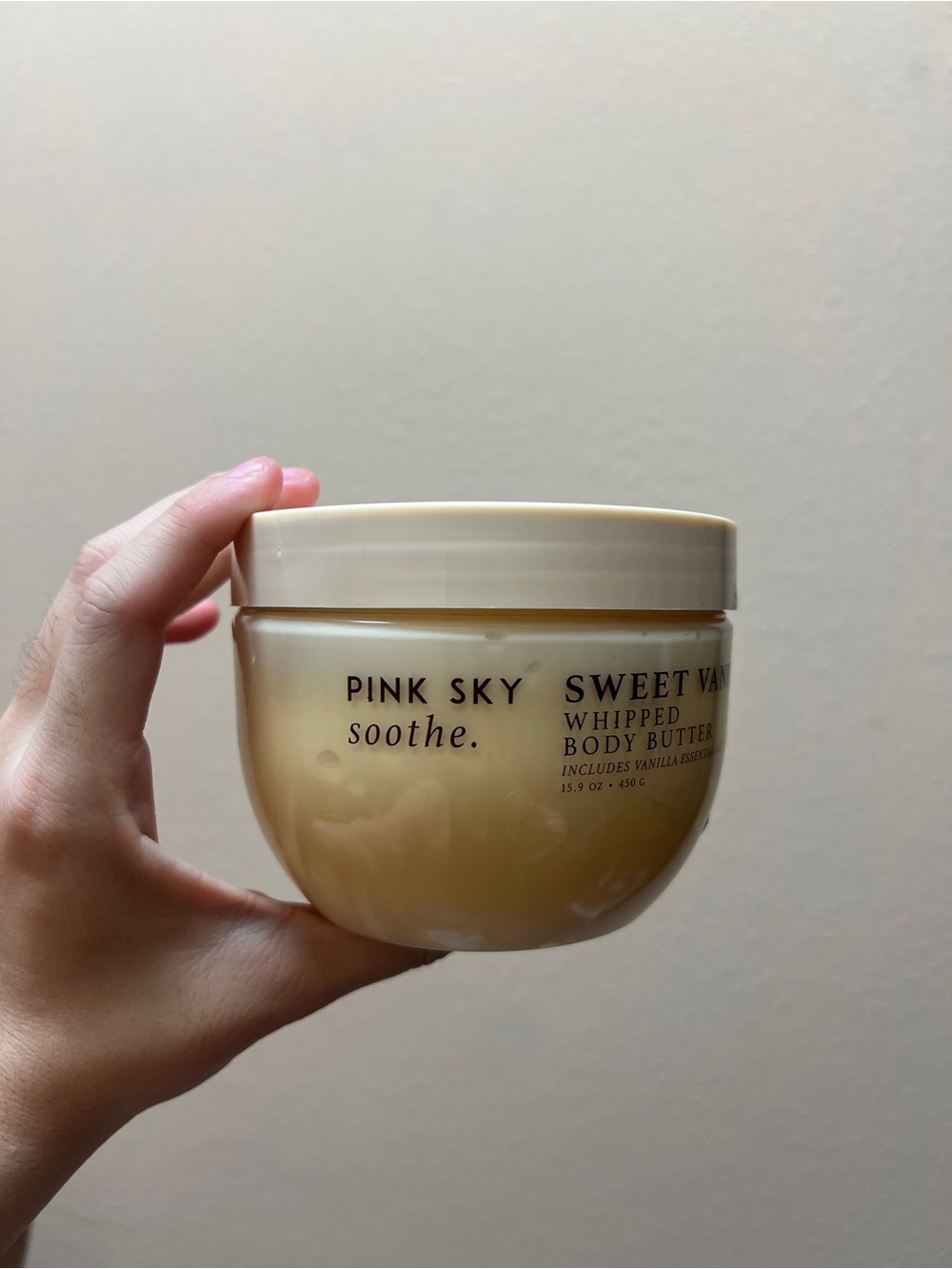 Pink Sky SWEET VANILLA Scented Whipped Body Butter